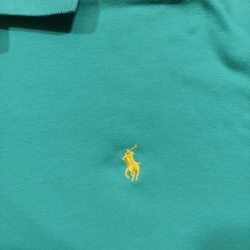 Polo By Ralph Lauren Mens Size 3XB Green Polo Shirt Short Sleeve Collared Cotton - Picture 2 of 6